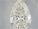 Diamante Natural 0.40 quilates, De pera , Color H, claridad VVS2 y certificado IGI
