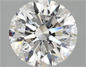 Del inventario de diamantes de laboratorio, 2.58 quilates, Redondo , Color E, claridad VS1 y certificado IGI