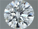 Diamante Natural 1.50 quilates, Redondo , Color F, claridad VS1 y certificado GIA