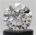 Natural Diamond 0.71 Carats, Round with Excellent Cut, J Color, SI1 Clarity and Certified by GIA