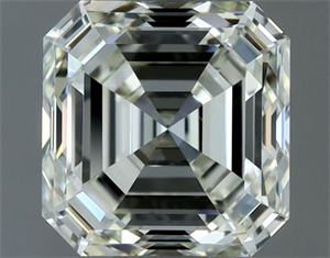 Picture of Natural Diamond 1.00 Carats, Asscher with  Cut, J Color, VVS2 Clarity and Certified by IGI