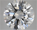 Natural Diamond 5.01 Carats, Round with Excellent Cut, E Color, VS1 Clarity and Certified by GIA
