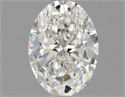 Diamante Natural 0.90 quilates, Ovalado , Color D, claridad IF y certificado GIA