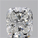 Diamante Natural 1.52 quilates, Del cojín , Color G, claridad SI2 y certificado GIA