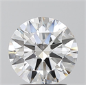 Natural Diamond 1.83 Carats, Round with Excellent Cut, E Color, VVS1 Clarity and Certified by GIA