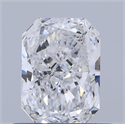 Diamante Natural 0.51 quilates, Radiante , Color D, claridad I1 y certificado GIA