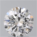 Diamante Natural 2.01 quilates, Redondo , Color H, claridad VVS1 y certificado GIA