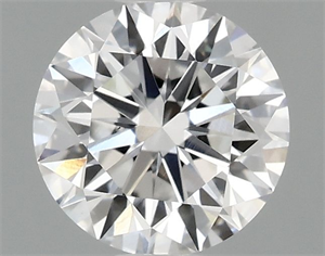 Picture of Lab Grown Diamond 1.04 Carats, Round with Excellent Cut, D Color, VS1 Clarity and Certified by IGI