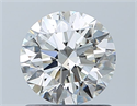 Natural Diamond 0.90 Carats, Round with Excellent Cut, I Color, SI2 Clarity and Certified by GIA