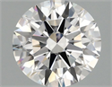 Del inventario de diamantes de laboratorio, 1.58 quilates, Redondo , Color F, claridad VS1 y certificado IGI