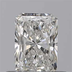 Picture of Natural Diamond 0.40 Carats, Radiant with  Cut, F Color, VVS2 Clarity and Certified by GIA
