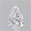 Natural Diamond 1.50 Carats, Pear with  Cut, D Color, IF Clarity and Certified by GIA