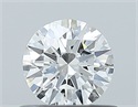 Natural Diamond 0.50 Carats, Round with Excellent Cut, G Color, SI1 Clarity and Certified by GIA