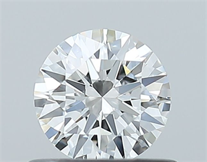 Picture of Natural Diamond 0.50 Carats, Round with Excellent Cut, G Color, SI1 Clarity and Certified by GIA
