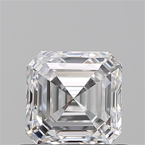 Picture of Natural Diamond 0.70 Carats, Asscher with  Cut, D Color, VVS1 Clarity and Certified by GIA