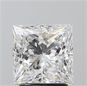 Diamante Natural 2.04 quilates, Princesa , Color E, claridad VS2 y certificado GIA
