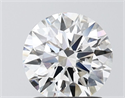 Del inventario de diamantes de laboratorio, 1.58 quilates, Redondo , Color F, claridad VVS2 y certificado IGI