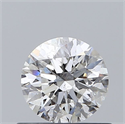 Diamante Natural 0.60 quilates, Redondo , Color F, claridad SI2 y certificado GIA