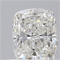Natural Diamond 0.90 Carats, Cushion with  Cut, F Color, SI1 Clarity and Certified by GIA