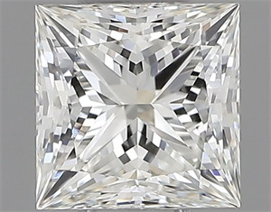 Foto Diamante Natural 0.70 quilates, Princesa , Color H, claridad VS1 y certificado IGI de