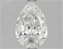 Diamante Natural 1.51 quilates, De pera , Color G, claridad SI2 y certificado HRD