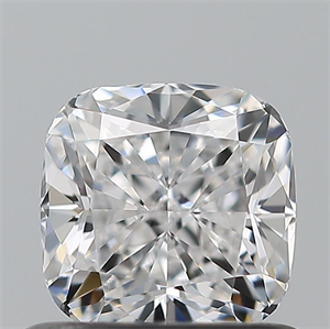 Foto Diamante Natural 0.72 quilates, Del cojín , Color D, claridad VVS2 y certificado GIA de