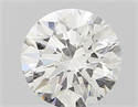 Diamante Natural 0.52 quilates, Redondo , Color H, claridad VVS1 y certificado GIA