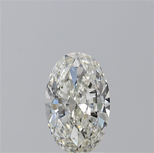 Picture of Natural Diamond 1.71 Carats, Oval with  Cut, I Color, SI2 Clarity and Certified by GIA