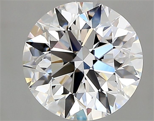 Picture of Natural Diamond 2.05 Carats, Round with Excellent Cut, D Color, VVS1 Clarity and Certified by GIA
