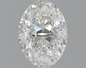 Picture of Natural Diamond 1.50 Carats, Oval with  Cut, G Color, SI2 Clarity and Certified by GIA