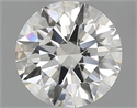 Diamante Natural 0.56 quilates, Redondo , Color I, claridad VVS1 y certificado GIA