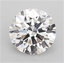 Del inventario de diamantes de laboratorio, 1.55 quilates, Redondo , Color E, claridad VVS2 y certificado IGI