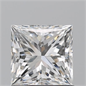 Natural Diamond 1.01 Carats, Princess with  Cut, F Color, VS2 Clarity and Certified by GIA