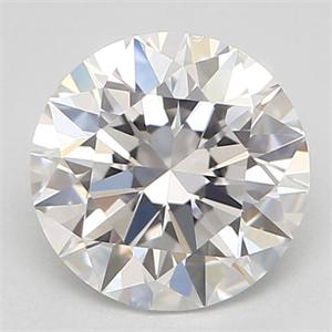 Picture of Natural Diamond 0.81 Carats, Round with Excellent Cut, D Color, VS2 Clarity and Certified by GIA