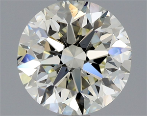 Picture of Natural Diamond 1.50 Carats, Round with Very Good Cut, K Color, VS2 Clarity and Certified by IGI