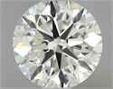 Diamante Natural 0.71 quilates, Redondo , Color I, claridad VS2 y certificado IGI