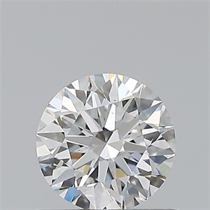 Picture of Natural Diamond 0.50 Carats, Round with Excellent Cut, E Color, SI1 Clarity and Certified by GIA