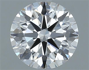 Picture of Lab Grown Diamond 1.03 Carats, Round with Ideal Cut, D Color, VVS1 Clarity and Certified by IGI