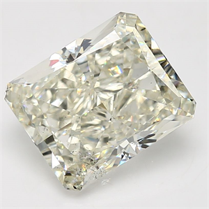 Foto Diamante Natural 7.05 quilates, Radiante , Color K, claridad SI2 y certificado GIA de