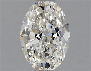 Picture of Natural Diamond 0.83 Carats, Oval with  Cut, G Color, SI1 Clarity and Certified by GIA