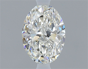 Foto Diamante Natural 0.41 quilates, Ovalado , Color I, claridad VVS2 y certificado GIA de