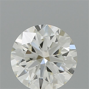 Picture of Natural Diamond 0.55 Carats, Round with Excellent Cut, I Color, VS1 Clarity and Certified by IGI
