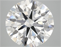 Del inventario de diamantes de laboratorio, 7.11 quilates, Redondo , Color F, claridad VS2 y certificado IGI
