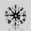 Diamante Natural 1.50 quilates, Redondo , Color K, claridad VS1 y certificado IGI