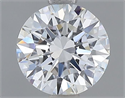 Lab Grown Diamond 1.10 Carats, Round with Ideal Cut, D Color, VS1 Clarity and Certified by IGI