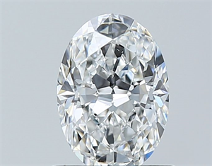 Foto Diamante Natural 0.81 quilates, Ovalado , Color E, claridad VS2 y certificado GIA de