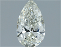 Natural Diamond 0.90 Carats, Pear with  Cut, I Color, SI1 Clarity and Certified by IGI
