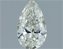 Natural Diamond 0.90 Carats, Pear with  Cut, I Color, SI1 Clarity and Certified by IGI
