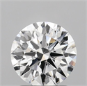 Lab Grown Diamond 1.44 Carats, Round with Ideal Cut, D Color, VS1 Clarity and Certified by IGI