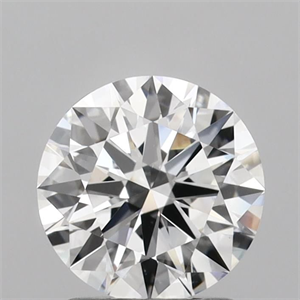 Picture of Lab Grown Diamond 1.44 Carats, Round with Ideal Cut, D Color, VS1 Clarity and Certified by IGI